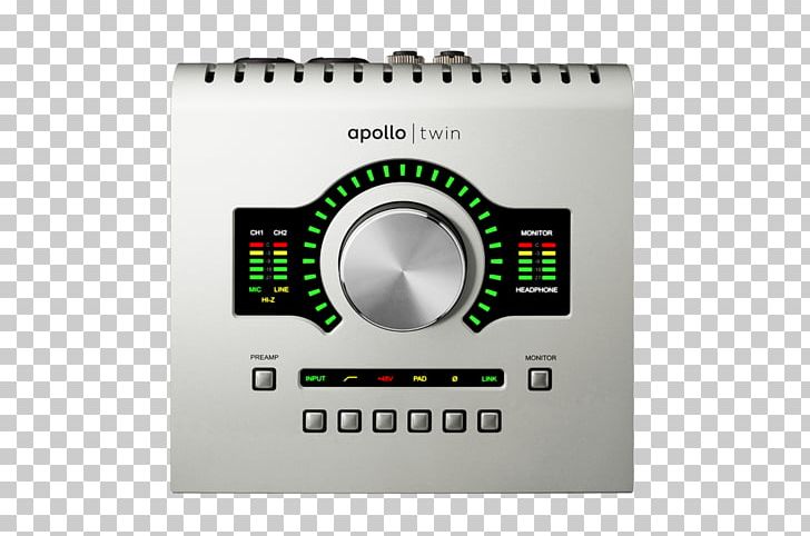 Universal Audio Apollo Twin Duo USB 3.0 Thunderbolt PNG, Clipart, Computer Software, Electronics, Interface, Professional Audio, Sound Free PNG Download