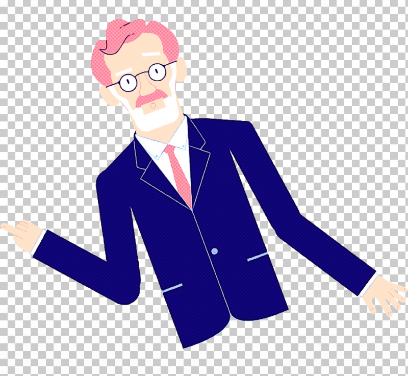 Cartoon Male Gentleman Suit Electric Blue PNG, Clipart, Businessperson, Cartoon, Electric Blue, Gentleman, Male Free PNG Download