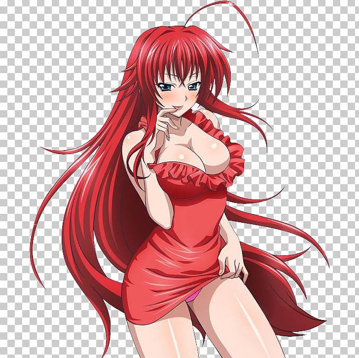 Rias Gremory High School DxD Anime PNG