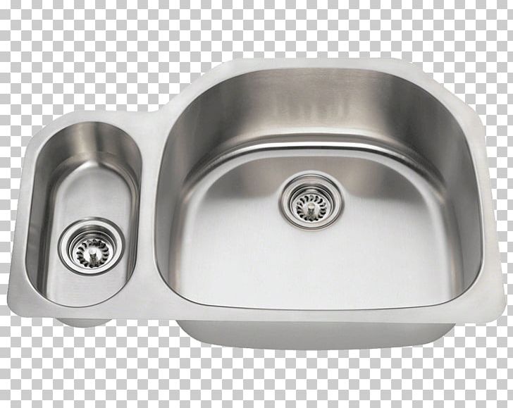 Kitchen Sink Stainless Steel Kitchen Sink PNG, Clipart, Angle, Bathroom, Bathroom Sink, Bowl, Brushed Metal Free PNG Download