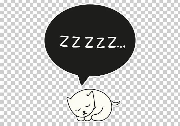 Sticker Telegram Brand Messaging Apps Cat PNG, Clipart, Black, Black And White, Brand, Cat, Imaginary Free PNG Download