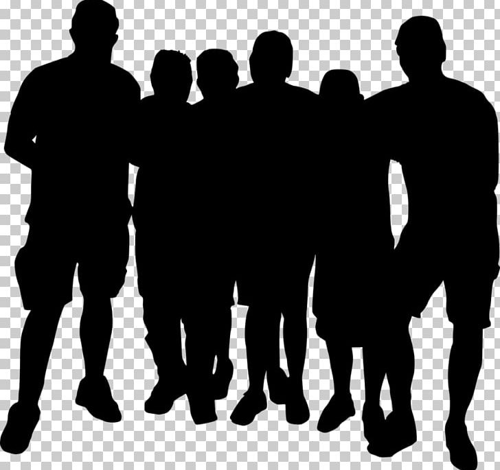 Silhouette Social Group PNG, Clipart, Animals, Black And White, Communication, Computer Icons, Crowd Free PNG Download