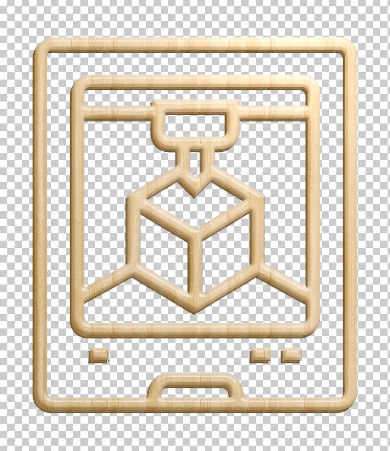 3d Printing Icon Scanner Icon Technologies Disruption Icon PNG, Clipart, 3d Printing Icon, Brass, Rectangle, Scanner Icon, Square Free PNG Download