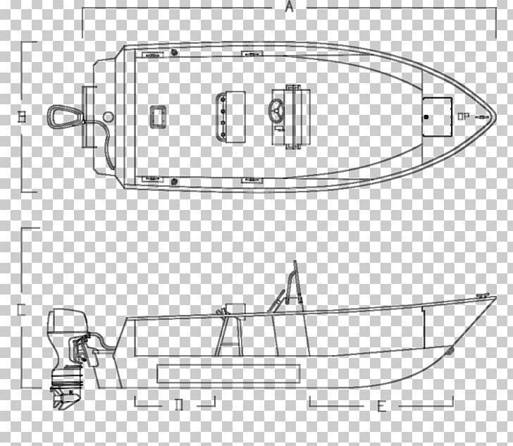 Boat Technical Drawing Center Console T-top PNG, Clipart, Angle, Architecture, Artwork, Automotive Design, Black And White Free PNG Download