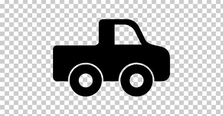 Computer Icons Pickup Truck Car Flatbed Truck PNG, Clipart, Angle, Black And White, Brand, Car, Cars Free PNG Download