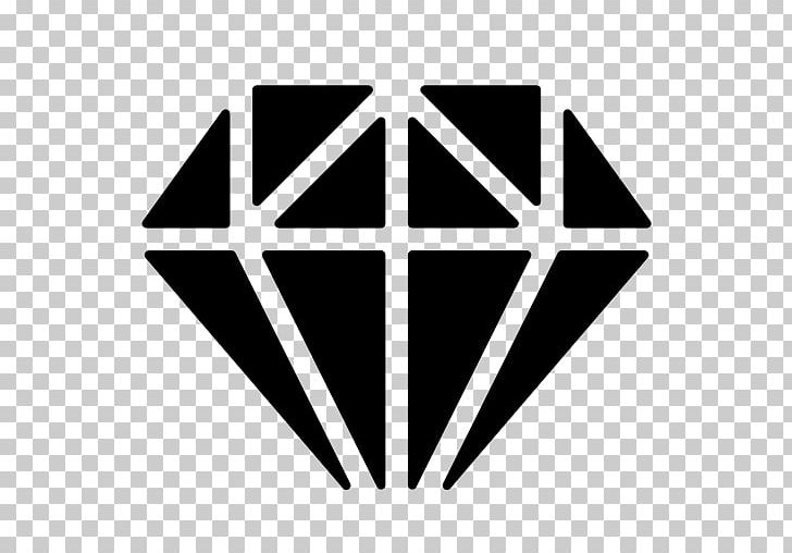 Diamond Computer Icons Symbol PNG, Clipart, Angle, Black, Black And White, Brand, Brilliant Free PNG Download