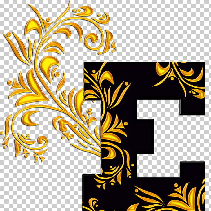 Flower Letter Graphic Design Alphabet PNG, Clipart, Alphabet, Artwork, Black And White, Brand, Decorative Free PNG Download
