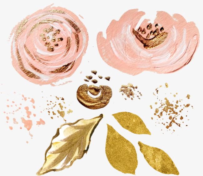 Pink Hand-painted Flowers PNG, Clipart, Flowers, Flowers Clipart, Hand, Hand Painted, Hand Painted Clipart Free PNG Download