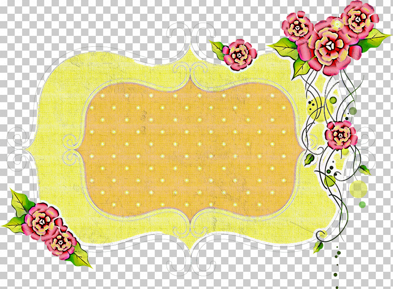 Flower Rectangular Frame Floral Rectangular Frame PNG, Clipart, Floral Rectangular Frame, Flower Rectangular Frame, Rectangle, Yellow Free PNG Download