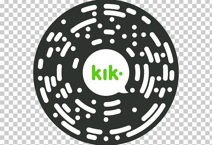 Kik Messenger QR Code Instant Messaging Chatbot Messaging Apps PNG, Clipart, Area, Auto Part, Chatbot, Circle, Instant Messaging Free PNG Download