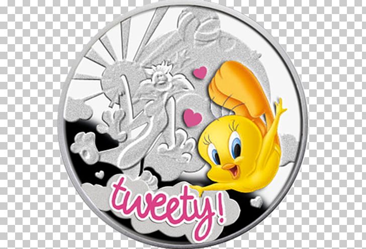 Tweety Coin Looney Tunes Character Silver PNG, Clipart, Animated Film, Cartoon, Cartoon Characters, Character, Coin Free PNG Download