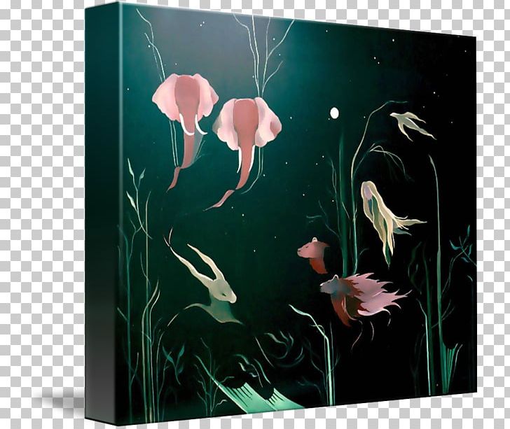 Painting Modern Art Teal Aquarium PNG, Clipart, African Queen, Aquarium, Art, Artwork, Flower Free PNG Download