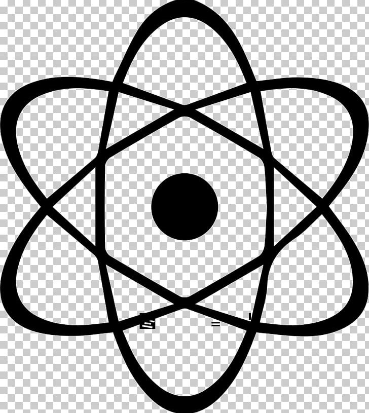 Atomic Nucleus PNG, Clipart, Atom, Atomic Nucleus, Atommodell, Black And White, Chemistry Free PNG Download