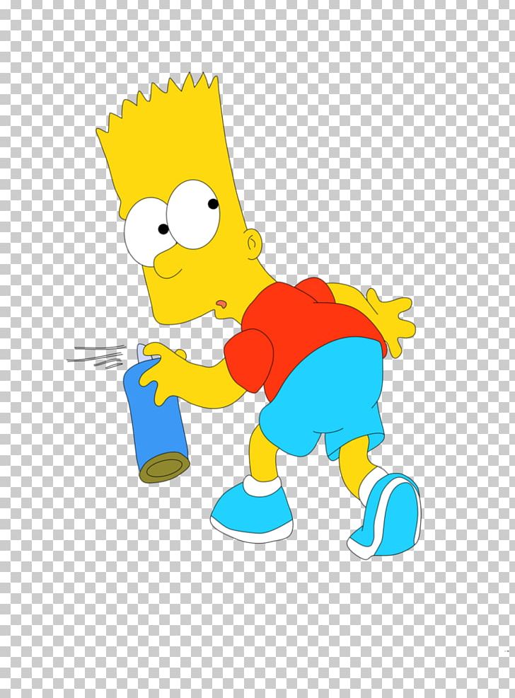 Bart Simpson Graffiti Marge Simpson Lisa Simpson PNG, Clipart, Area, Art, Bart Simpson, Beak, Bird Free PNG Download