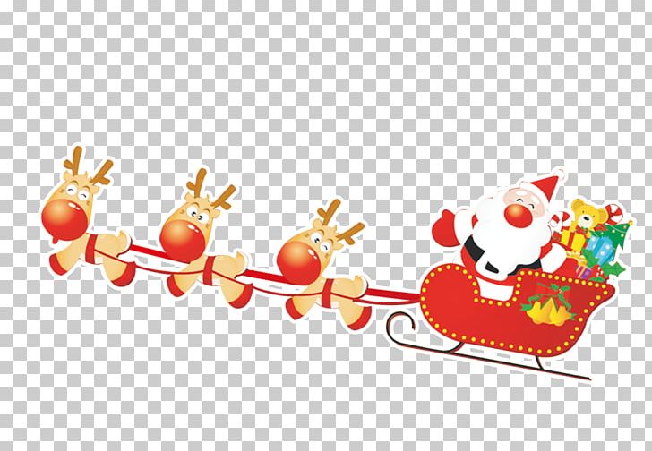 Santa Claus Reindeer Car PNG, Clipart, Art, Car, Car Accident, Car Parts, Christmas Free PNG Download