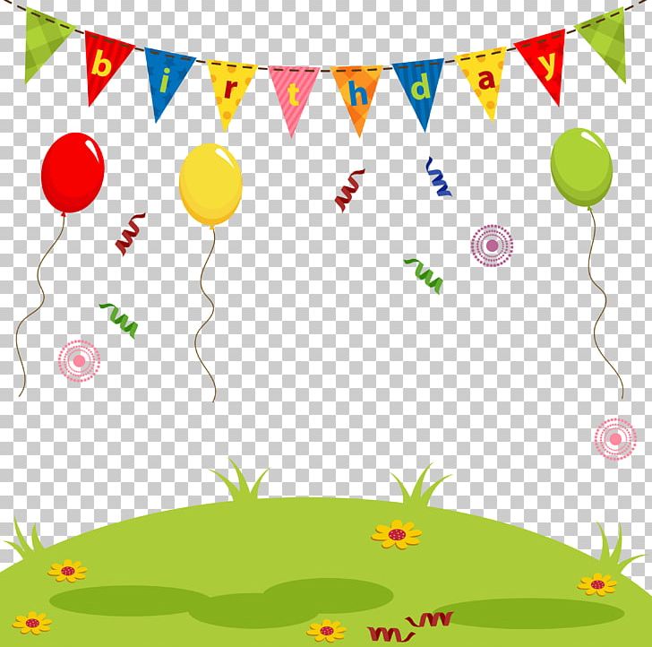 Birthday Cuteness Drawing Illustration PNG, Clipart, Animal, Background Vector, Balloon, Birthday Card, Border Free PNG Download