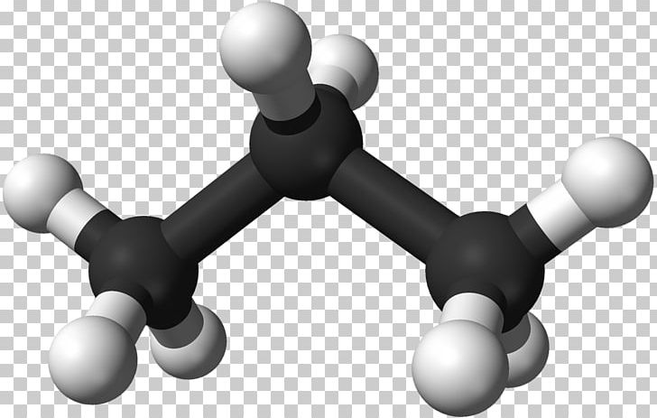 Propane Molecule Butane Ball-and-stick Model Chemical Bond PNG, Clipart, Angle, Atom, Ballandstick Model, Butane, Carbon Free PNG Download