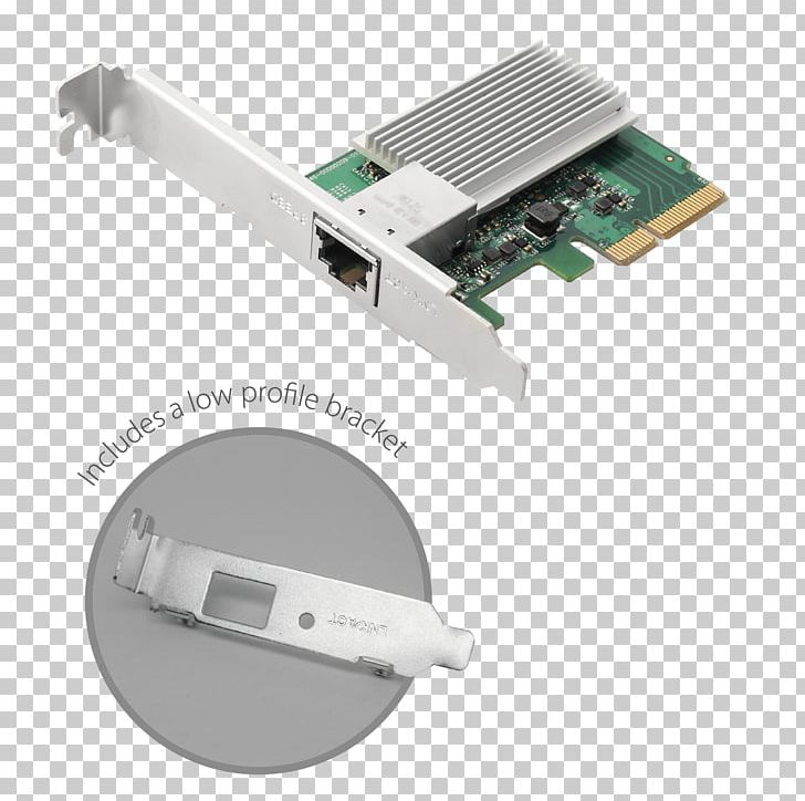 PCI Express Network Cards & Adapters 10 Gigabit Ethernet Conventional PCI PNG, Clipart, 10 Gigabit Ethernet, Adapter, Computer Network, Electronic Device, Electronics Free PNG Download