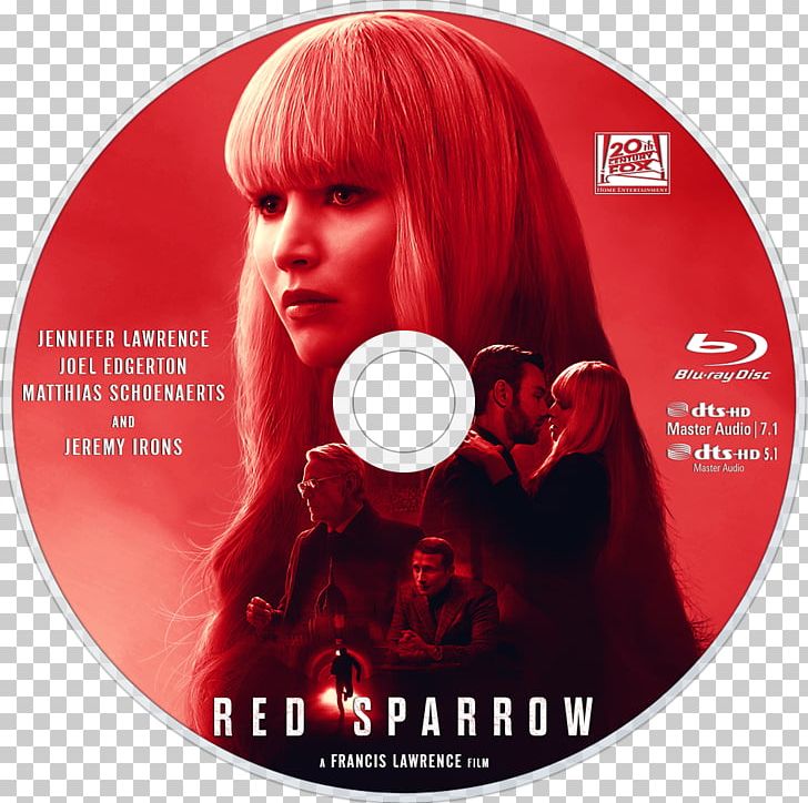 Red Sparrow Francis Lawrence Film Cinema Thriller PNG, Clipart, 2018, Album Cover, Brand, Cinema, Dvd Free PNG Download