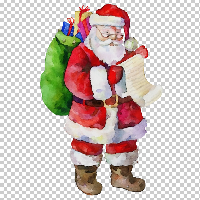 Santa Claus PNG, Clipart, Christmas, Figurine, Garden Gnome, Interior Design, Paint Free PNG Download