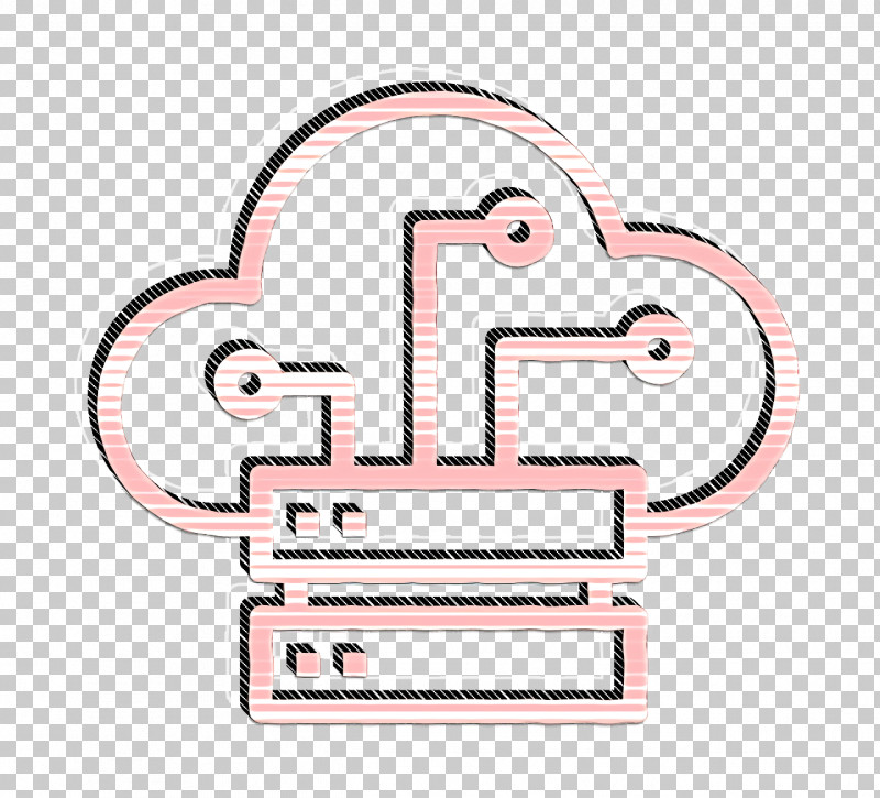 Server Icon Computer And Technology Icon PNG, Clipart, Line, Pink, Server Icon, Sticker, Symbol Free PNG Download