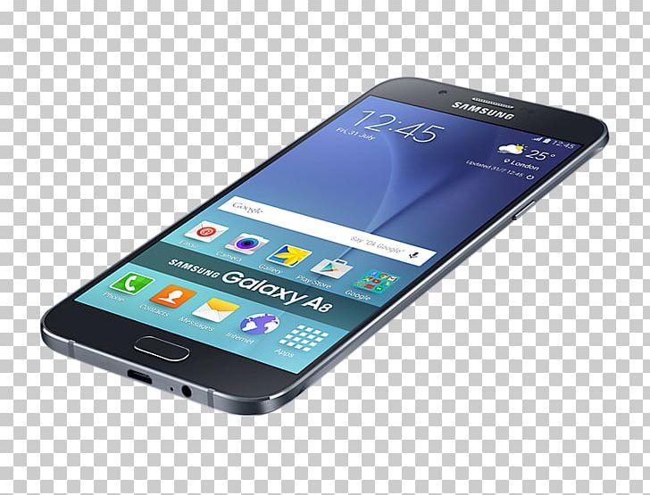 Samsung Galaxy A8 (2016) LTE Smartphone PNG, Clipart, Electronic Device, Feature Phone, Gadget, Hardware, Lte Free PNG Download