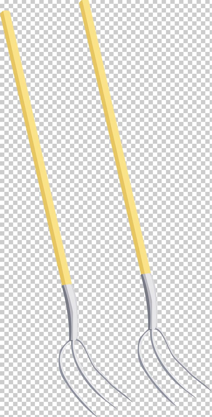 Material Angle Yellow LINE PNG, Clipart, Angle, Cartoon, Fork, Forks, Fork Vector Free PNG Download