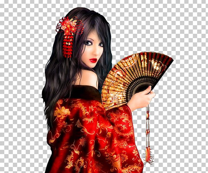 Memoirs Of A Geisha Japanese Art Painting PNG, Clipart, Animation, Art, Brown Hair, Digital Art, Digital Painting Free PNG Download