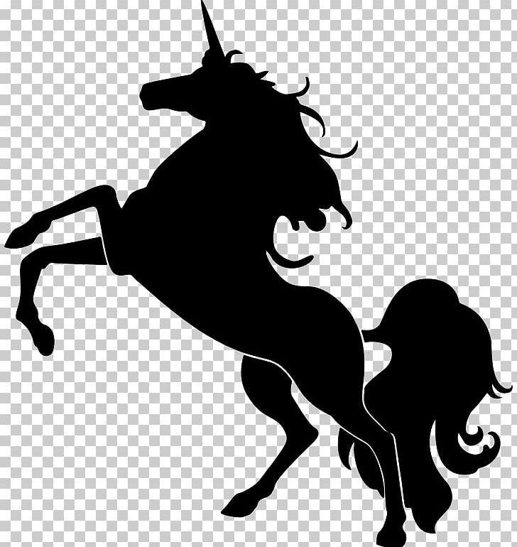 Horse Unicorn PNG, Clipart, Animals, Black And White, Cartoon, Cattle Like Mammal, Fictional Character Free PNG Download