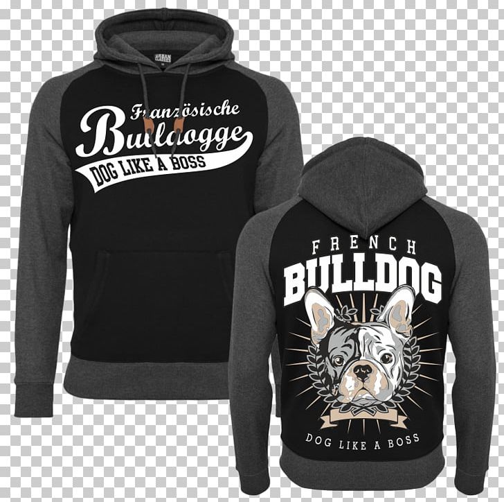 Hoodie French Bulldog T-shirt Bluza PNG, Clipart, Black, Bluza, Brand, Bulldog, Clothing Free PNG Download