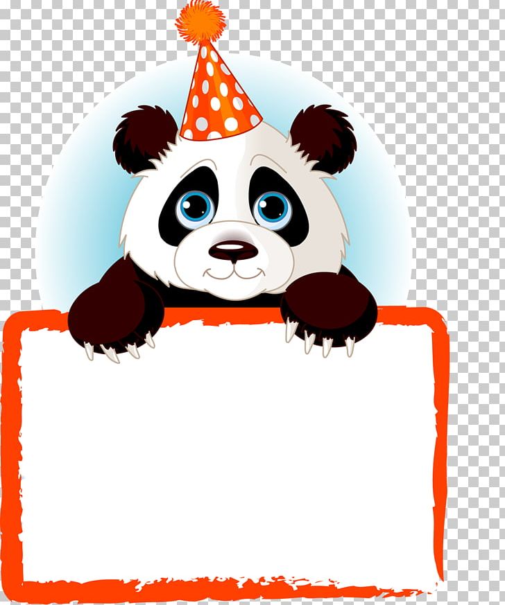 Giant Panda Bear Name Tag Paper PNG, Clipart, Animals, Artwork, Bear, Birthday, Carnivoran Free PNG Download