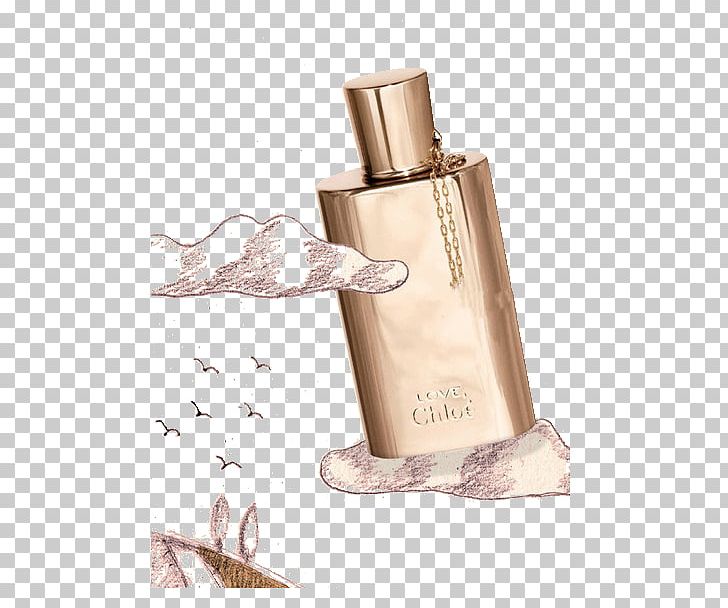 Perfume Bottle Watercolor Painting PNG, Clipart, Bottle, Clouds, Cosmetics, Designer, Geese Free PNG Download
