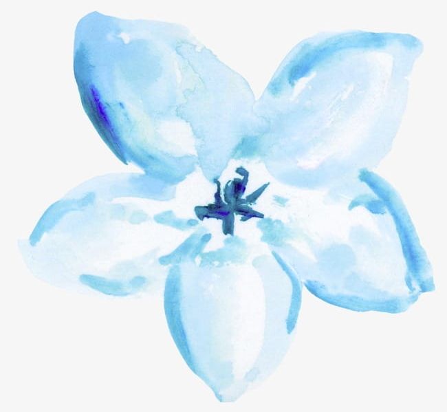 Blue Watercolor Flowers PNG, Clipart, Blue, Blue Clipart, Blue Clipart, Blue Flowers, Flower Free PNG Download