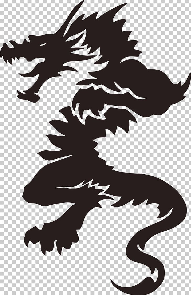 Sleeve Tattoo Chinese Dragon Symbol PNG, Clipart, Art, Black And White, Chinese Dragon, Dragon, Drawing Free PNG Download