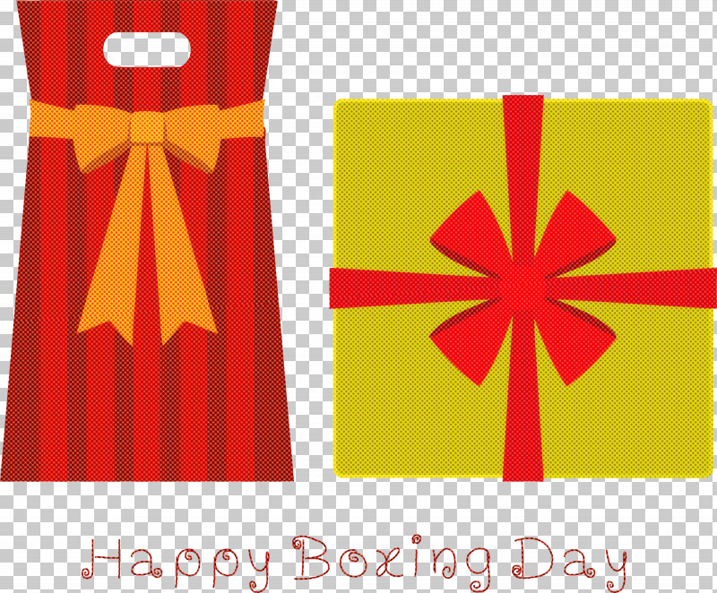Happy Boxing Day Boxing Day PNG, Clipart, Boxing Day, Happy Boxing Day, Rectangle, Red, Yellow Free PNG Download