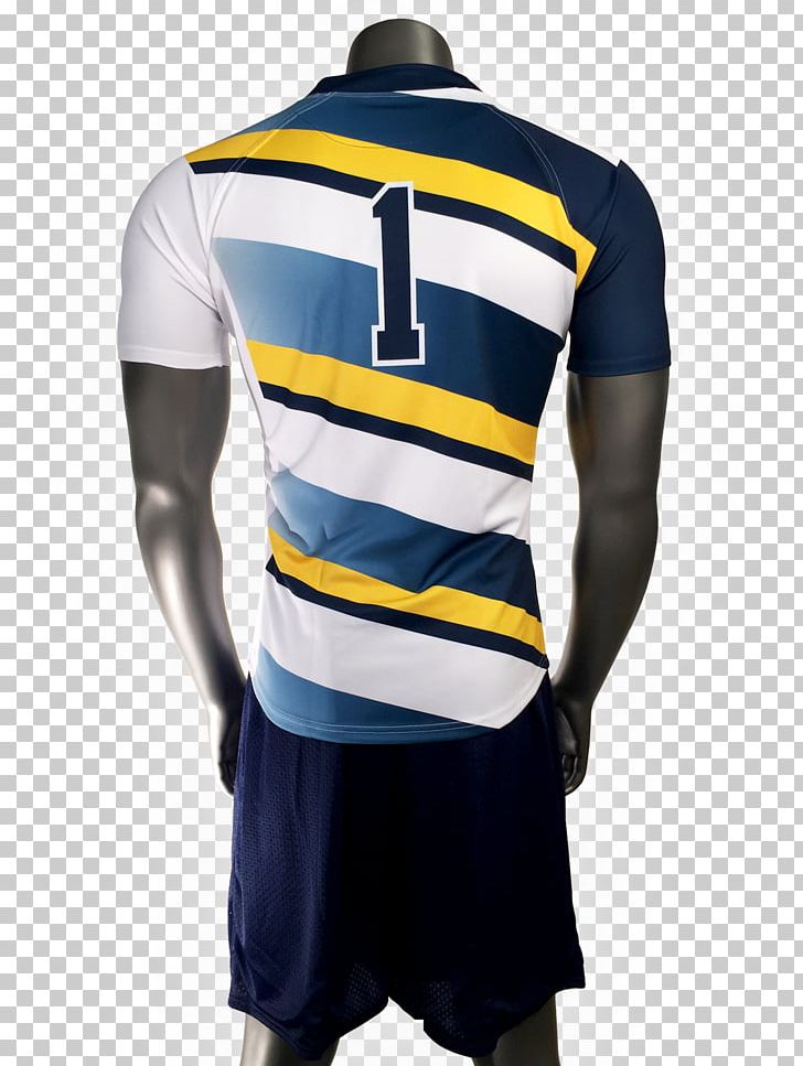 T-shirt Jersey Sleeve Uniform Rugby Shirt PNG, Clipart, Blue, Clothing, Electric Blue, Football, Hockey Jersey Free PNG Download