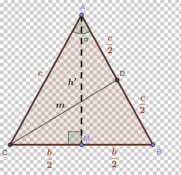 Isosceles Triangle Altitude Formula Png Clipart Altitude Angle Area Centroid Circle Free 7115