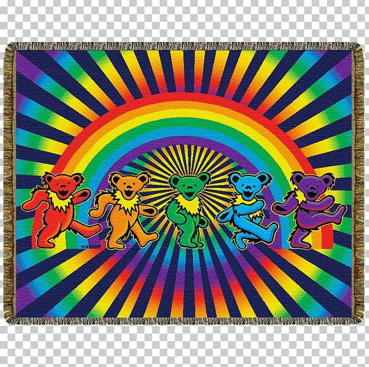 Grateful Dead Steal Your Face Bear Rainbow United States PNG, Clipart, Animals, Art, Bear, Best Of The Grateful Dead, Blanket Free PNG Download