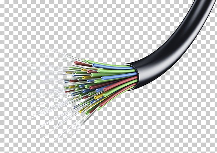 Optical Fiber Cable Single-mode Optical Fiber Fiber-optic Communication PNG, Clipart, Bandwidth, Cable, Computer Network, Elec, Electrical Wiring Free PNG Download