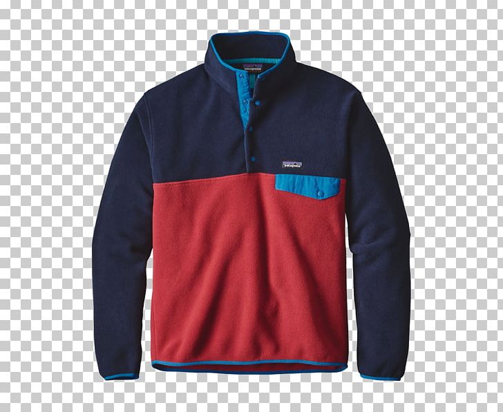 Polar Fleece Fleece Jacket Patagonia T-shirt Sweater PNG, Clipart, Blue, Clothing, Cobalt Blue, Electric Blue, Fleece Jacket Free PNG Download