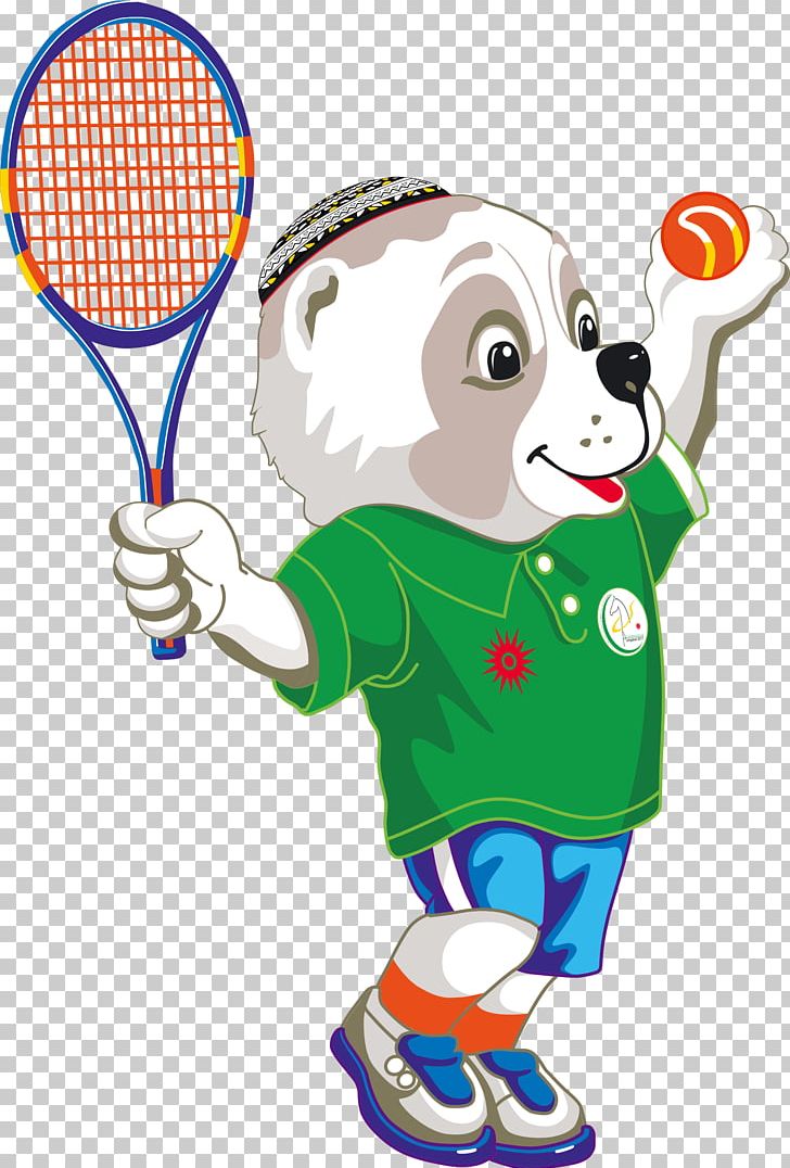 Ashgabat 2017 Asian Indoor And Martial Arts Games Central Asian Shepherd Dog Mascot Tennis PNG, Clipart, 2017, Area, Art, Artwork, Ashgabat Free PNG Download