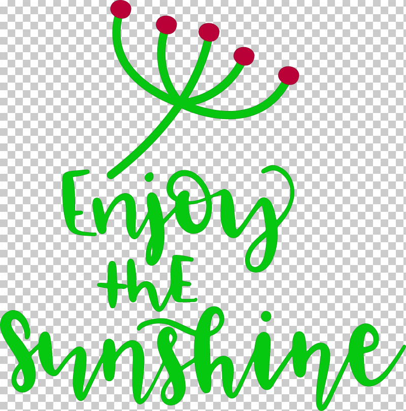 Sunshine Enjoy The Sunshine PNG, Clipart, Flower, Geometry, Happiness, Leaf, Line Free PNG Download