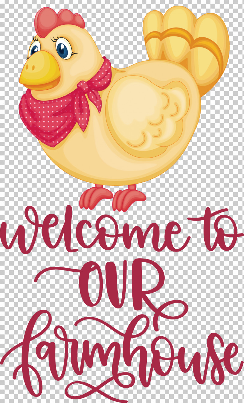 Welcome To Our Farmhouse Farmhouse PNG, Clipart, Cartoon, Chicken, Drawing, Farm, Farmhouse Free PNG Download