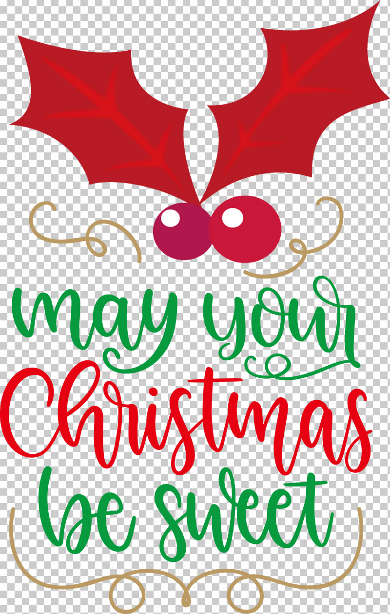 May Your Christmas Be Sweet Christmas Wishes PNG, Clipart, Christmas Day, Christmas Tree, Christmas Wishes, Flower, Geometry Free PNG Download