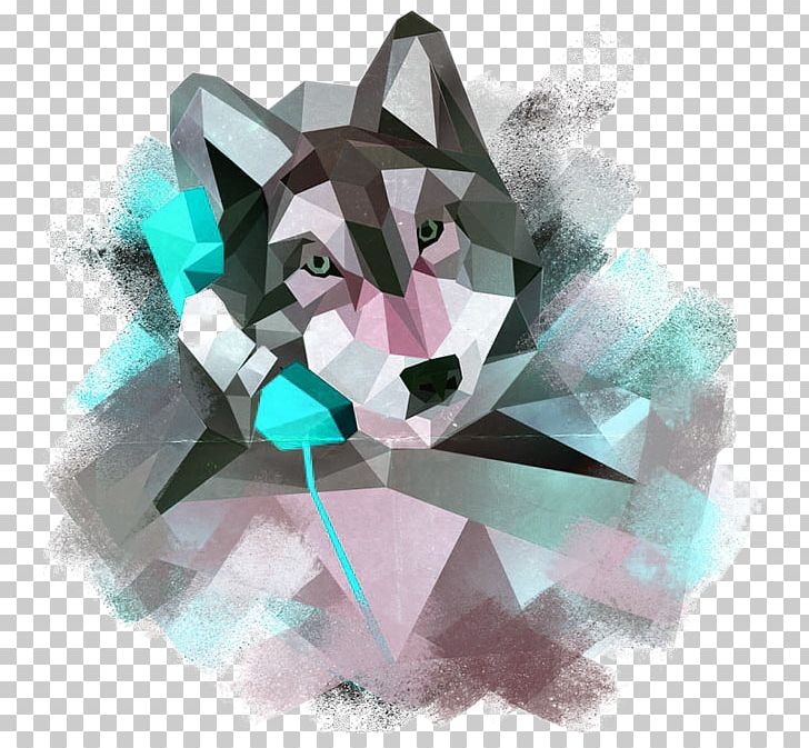 Gray Wolf Geometric Shape Geometry Animal PNG, Clipart, Animal Illustrations, Animals, Art, Decoration, Geometric Free PNG Download