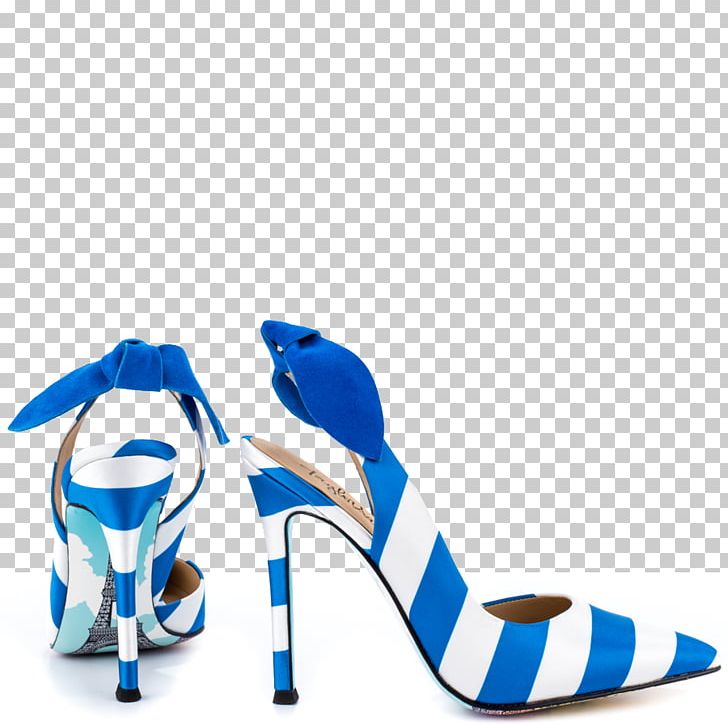Sandal Slingback High-heeled Shoe Blue PNG, Clipart, Aqua, Azure, Basic Pump, Blue, Boot Free PNG Download