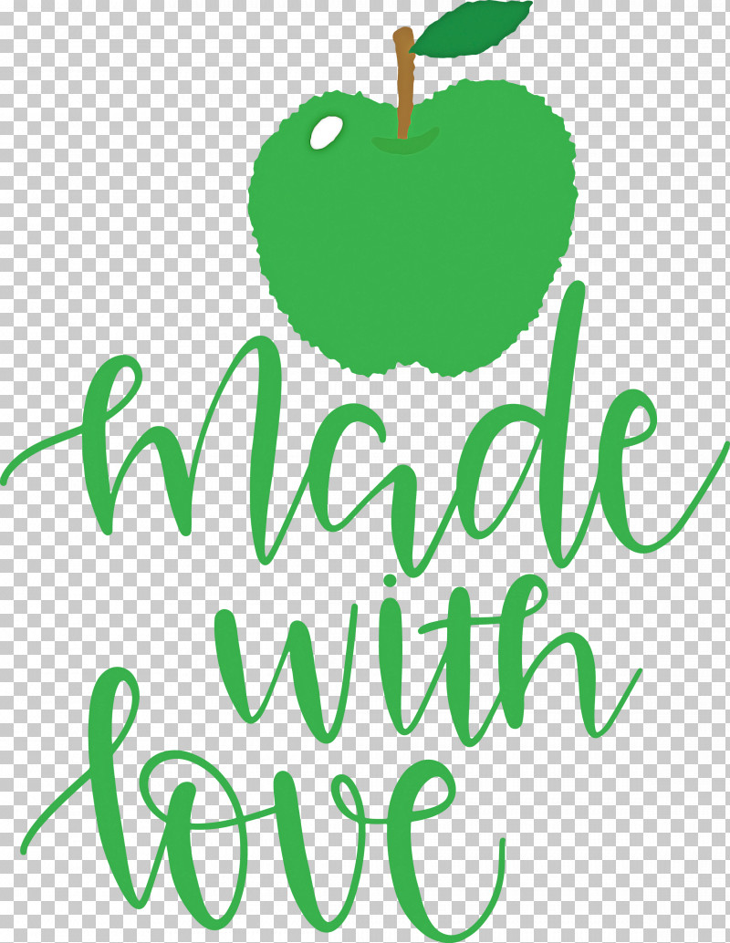 Made With Love Food Kitchen PNG, Clipart, Food, Fruit, Green, Happiness, Kitchen Free PNG Download