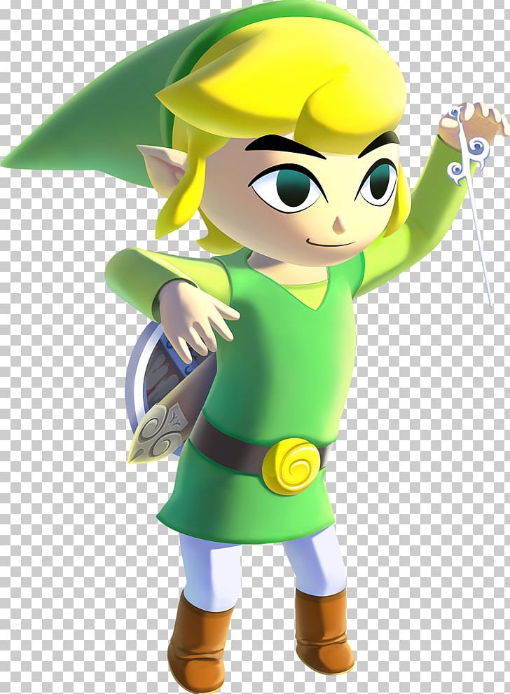 The Legend Of Zelda: The Wind Waker HD Link Wii U PNG, Clipart, Cartoon, Costume, Fictional Character, Figurine, Gaming Free PNG Download