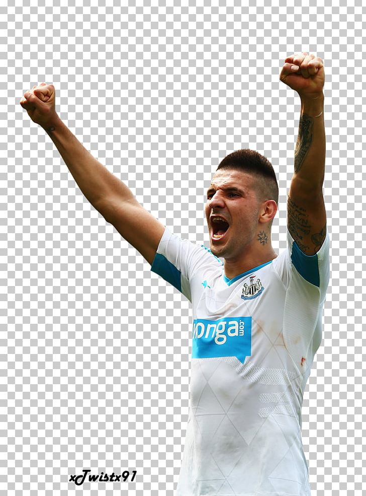 Aleksandar Mitrović Newcastle United F.C. Serbia National Football Team Sport PNG, Clipart, Arm, Art, Cheering, Deviantart, Joint Free PNG Download