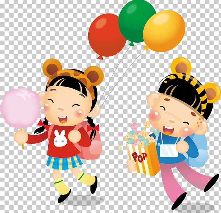 Amusement Park Child Carousel Illustration PNG, Clipart, Balloon, Cartoon, Cartoon Character, Cartoon Characters, Cartoon Cloud Free PNG Download